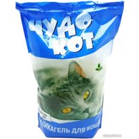 Наполнитель для туалета Чудо Кот Силикагелевый Зеленый чай (3 кг/7 л)