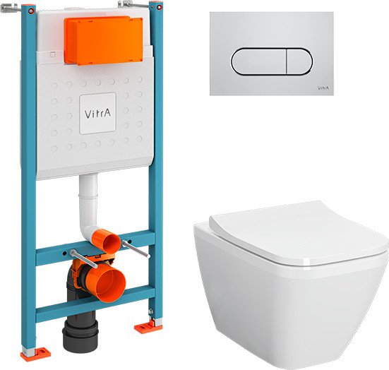 

Унитаз подвесной Vitra Integra Square 9856B003-7207