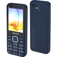 Кнопочный телефон Maxvi K28 (синий)