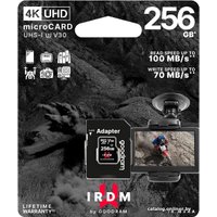 Карта памяти GOODRAM IRDM microSDXC IR-M3AA-2560R12 256GB (с адаптером)