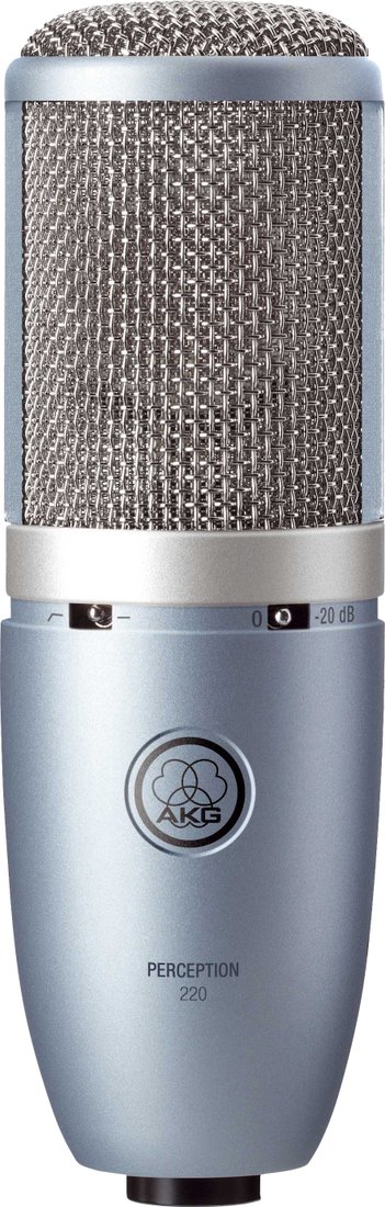 

Проводной микрофон AKG P220 (серебристый)