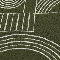 Дорожка на стол Tkano Ethnic Cave maze TK24-TR0005 (зеленый)