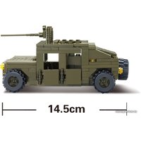 Конструктор Sluban M38-B0297 Военный хаммер