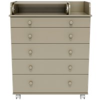 Детский комод Incanto Oskar V 800/5 PK-0004/7 (кашемир)