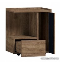 Тумба Глазов Nature 42 (дуб табачный Craft-черный)