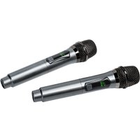 Радиомикрофон Ritmix RWM-332 (серебристый)