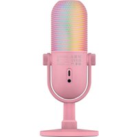 Проводной микрофон Razer Seiren V3 Chroma Quartz Pink