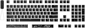 HyperX Pudding Keycaps 2 (104 шт, черный, без кириллицы)