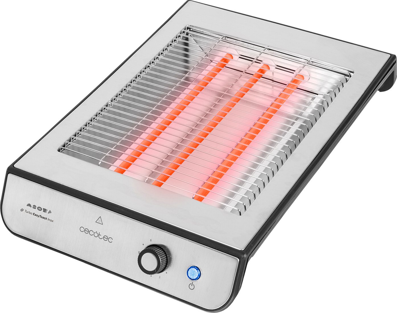 Электрогриль Cecotec Turbo EasyToast Inox Flatbed