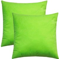 Декоративная подушка Matex Velours 49-883 (2шт, фисташковый)