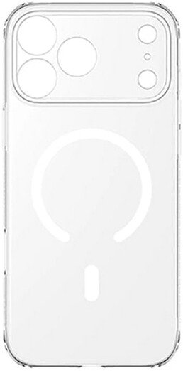 

Чехол для телефона Baseus Crystal Slim Magnetic Phone Case для iPhone 17 Pro (прозрачный)