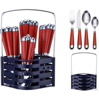 Набор столовых приборов Peterhof PH-22120 (красный)