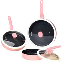 Набор сковород FeisiLang FL-006 Pink