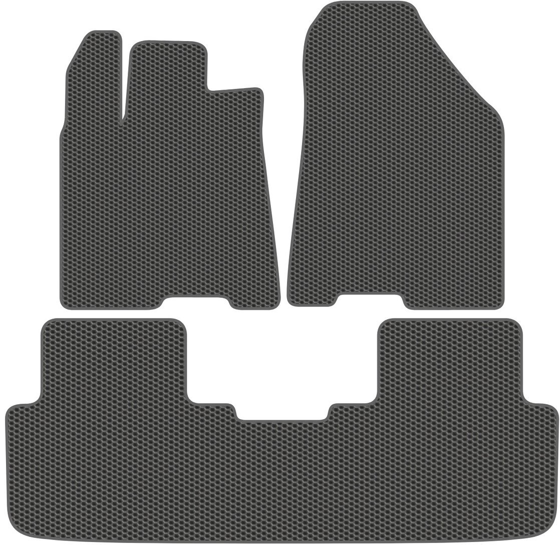 

Комплект ковриков для авто Alicosta Changan CS95 II (suv) 2023 - Н.В. (серый)