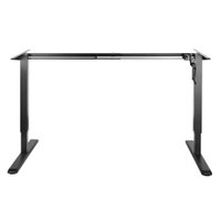 Стол для работы стоя ErgoSmart Manual DESKFIT DF100 1380х800х25 мм (Ясень Тронхейм/серый) в Солигорске