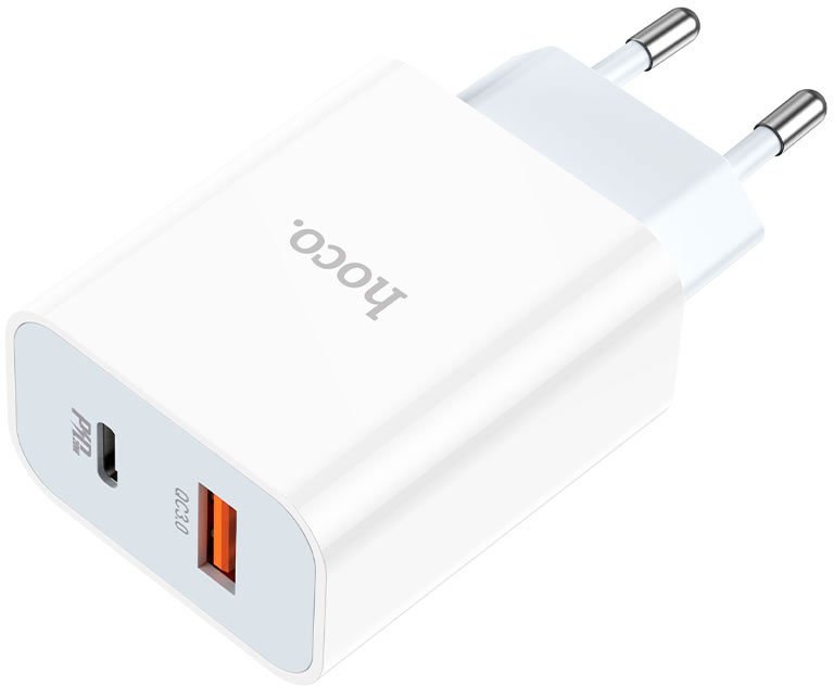 

Сетевое зарядное Hoco C97A (белый)