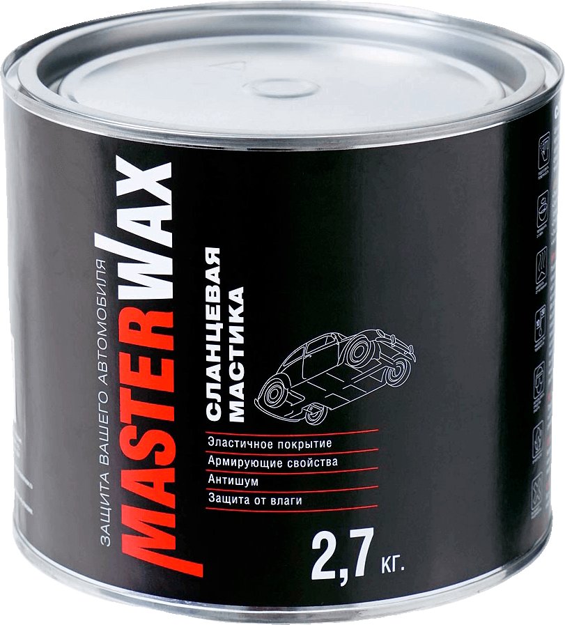 

MasterWax Мастика сланцевая MW010302 2.7кг