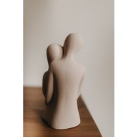 Статуэтка К.РАМА Влюбленные (бежевый)