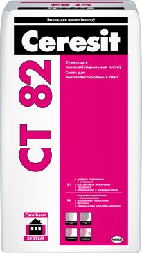 Клеевой состав для теплоизоляции Ceresit CT 82 (25 кг)