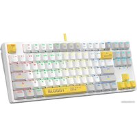 Клавиатура A4Tech Bloody S87 Energy White (Bloody BLMS Red Plus)