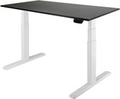 Ergo Desk Prime 1200x650x18 мм (дуб темно-коричневый/белый)