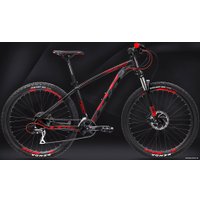Велосипед LTD Rocco 760 27.5 2022 (черный/красный)