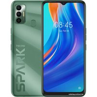 Телефон Tecno Spark 7 4GB/128GB (зеленый)