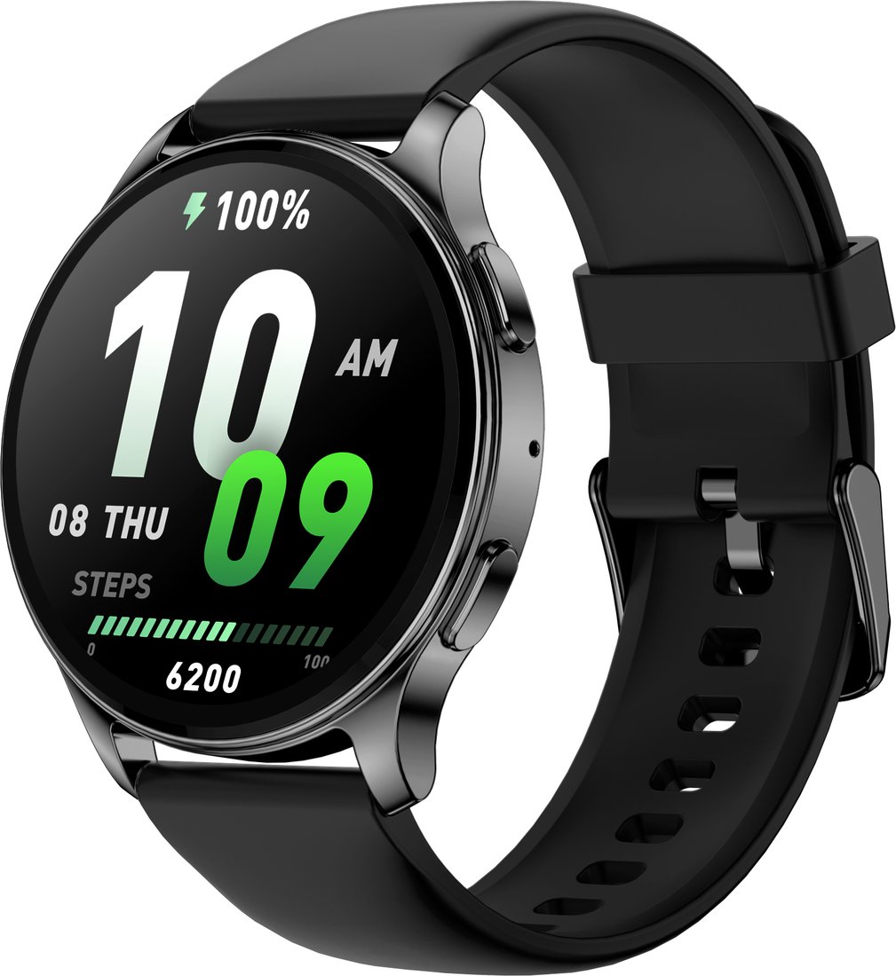 

Умные часы Amazfit POP 3R (черный, с силиконовым ремешком)
