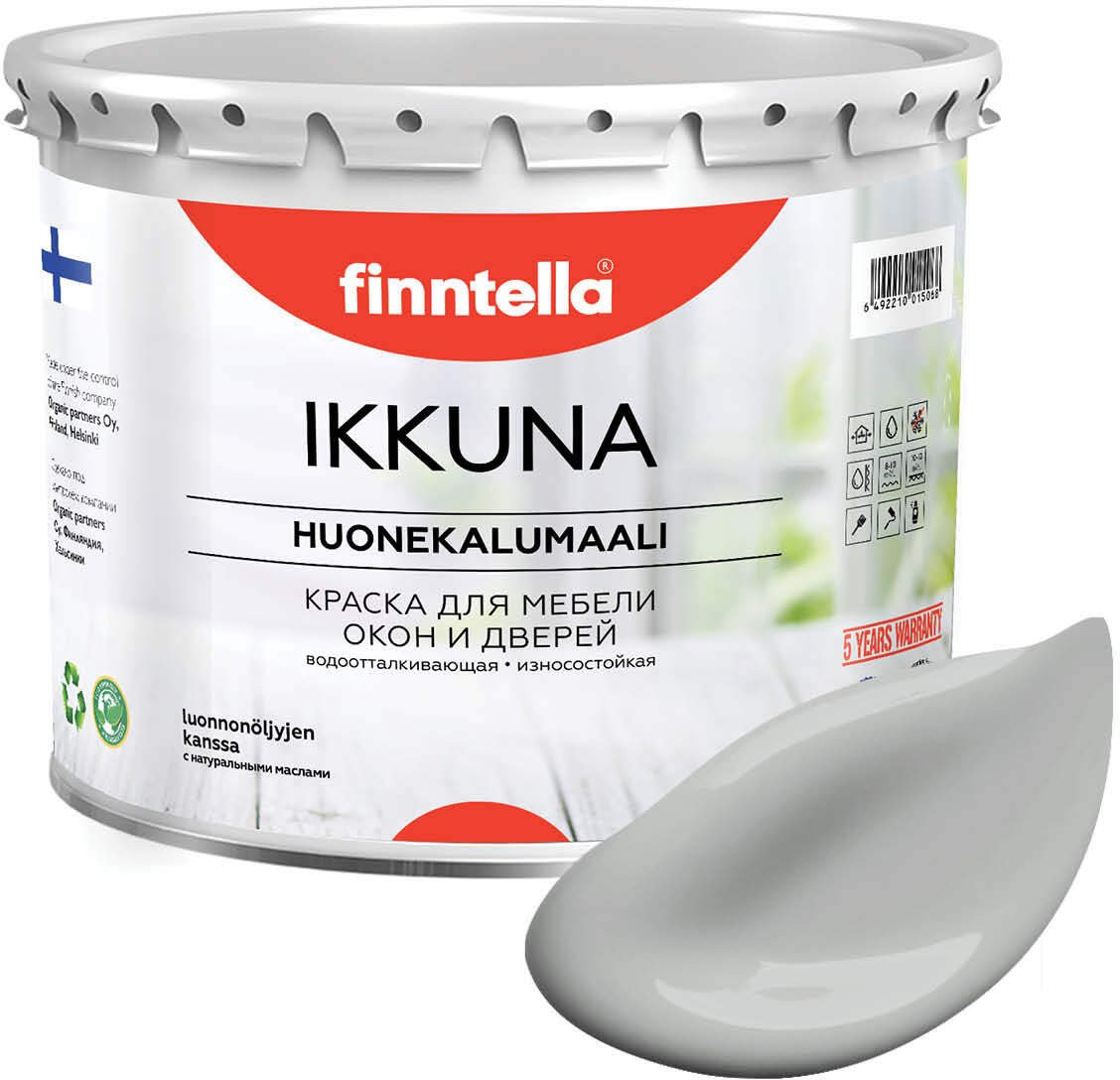 

Краска Finntella Ikkuna Seitti F-34-1-3-FL061 2.7 л (серый)