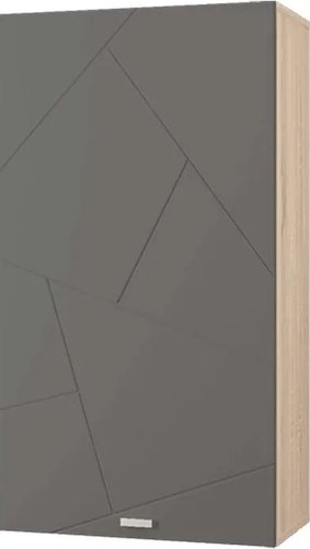 Шкаф распашной MLK Скайлайн (Графит)