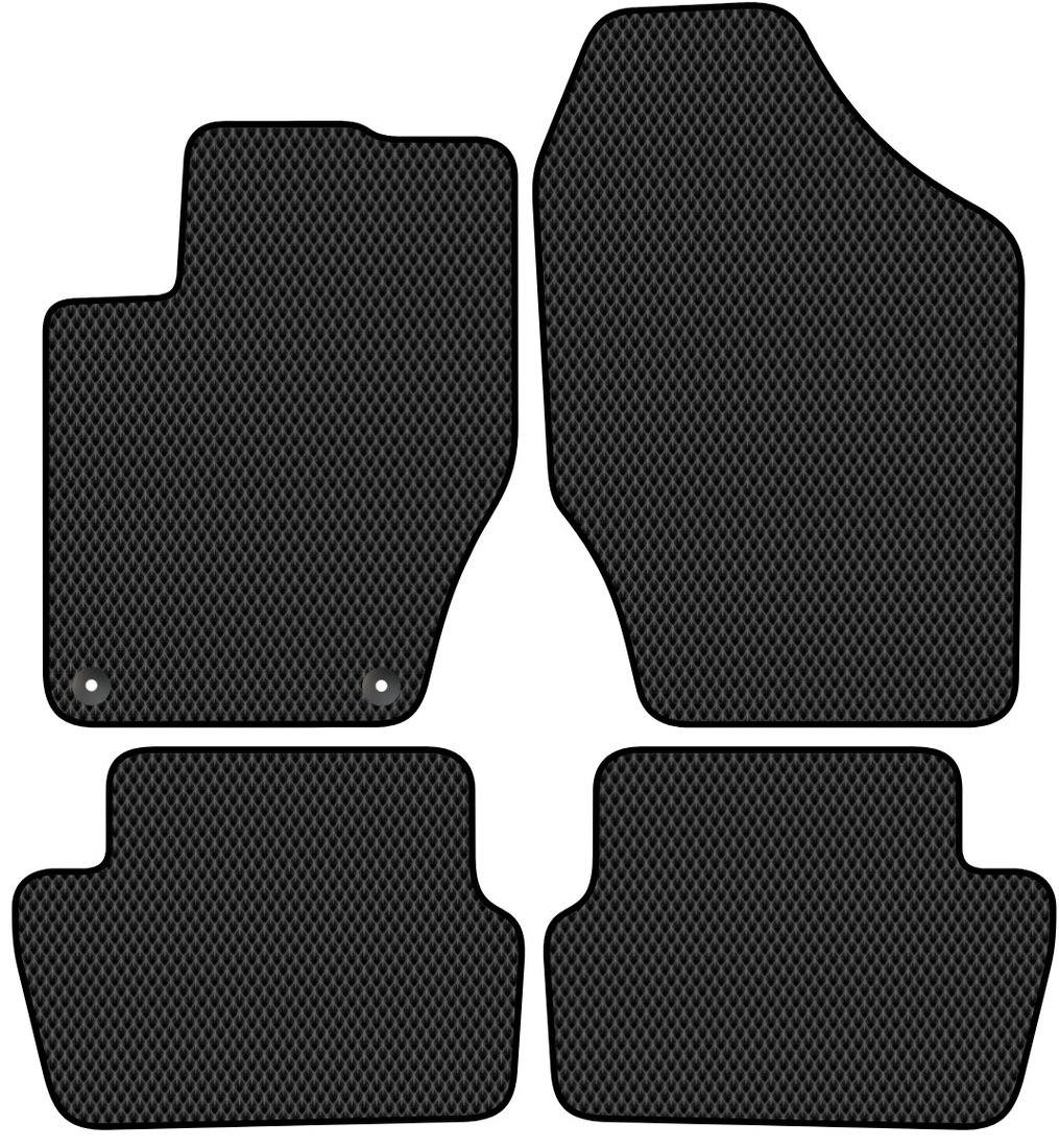 

Комплект ковриков для авто Alicosta Citroen DS4 (хэтчбэк) 2012 - Н.В. (черный, ромб)