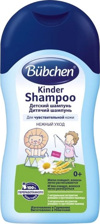 

Шампунь детский Bubchen 11811348 400 мл