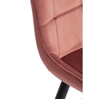 Стул TetChair Abruzzo 8060 (коралловый HLR 44/черный)