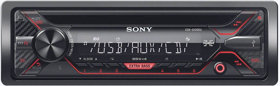 

CD/MP3-магнитола Sony CDX-G1200U