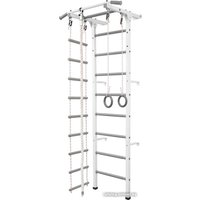 Шведская стенка (лестница) Central Sport Лайт квадратный профиль (белый/серый)