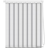 Жалюзи вертикальные АС МАРТ Плейн блэкаут 0225 270x140 (белый)