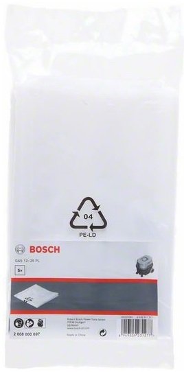 

Комплект одноразовых мешков Bosch 2608000697