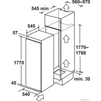 Морозильник LEX LBI177.4ID