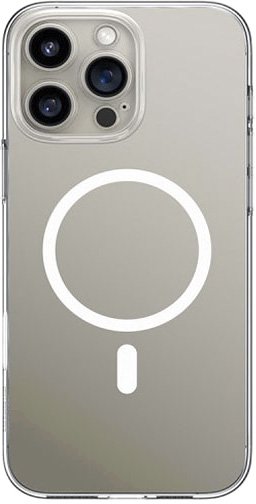 

Чехол для телефона Baseus Crystal Series Magnetic для iPhone 16 Pro Max (прозрачный)