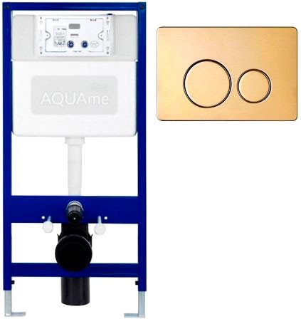 Инсталляция для унитаза AQUAme AQM4002 + AQM4111BG