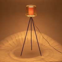 Торшер BayerLux 10613758 (черный/пыльная роза)