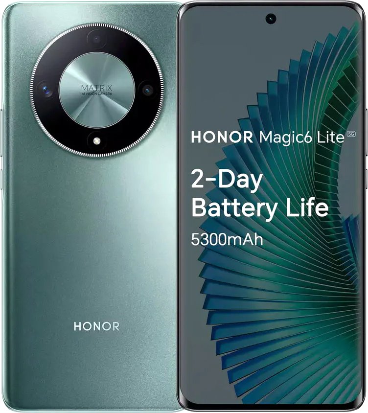 

Телефон HONOR Magic6 Lite 8GB/256GB европейская версия (изумрудный зеленый)