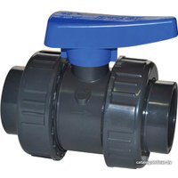 Запорная арматура Effast Polypipe Двухходовой шаровый кран НПВХ 16 [BDRBVD0160]