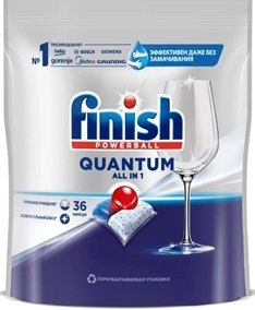 

Таблетки для посудомоечной машины Finish Powerball Quantum (36 шт)