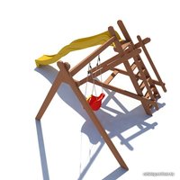 Игровой комплекс Anuka Детская горка с качелями