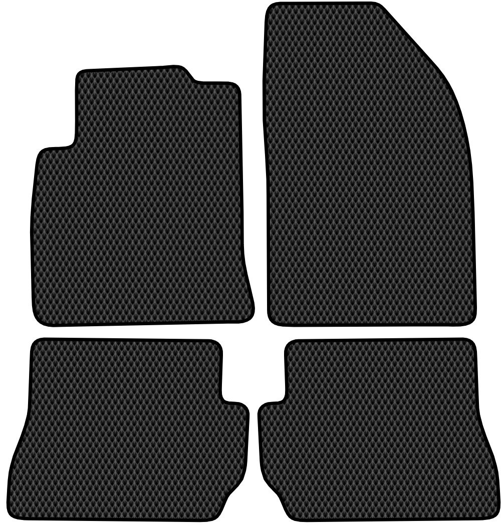 

Комплект ковриков для авто Alicosta Ford Fusion I (хэтчбек 5 дв / CBK) 2002 - 2012 (черный, ромб)