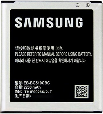

Аккумулятор для телефона Копия Samsung Galaxy Core Prime Max [EB-BG510CBC]