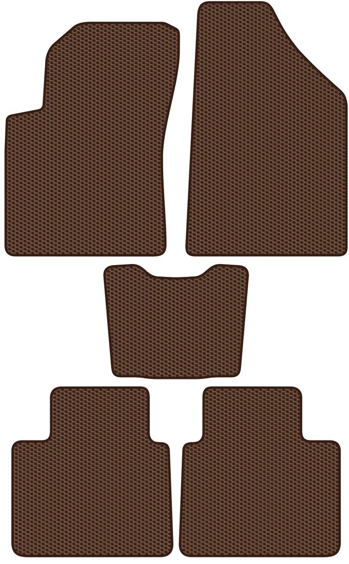 

Комплект ковриков для авто Alicosta Chevrolet GROOVE I (suv / SUV) 2020 - Н.В. (коричневый, сота)