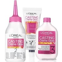 Крем-краска для волос L'Oreal Casting Creme Gloss 3102 холодный темно-каштовый