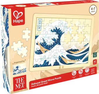 Пазл Hape Умняша Волна Хокусая E1471_HP